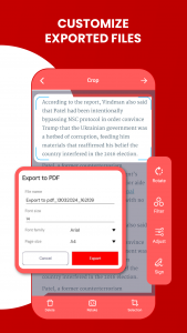 اسکرین شات 6 برنامه Image to PDF: PDF Converter
