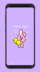 اسکرین شات برنامه Best BT21 Wallpaper HD 4