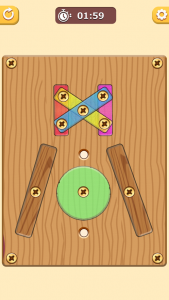 اسکرین شات 1 بازی Nutty Puzzles: Screw and Solve