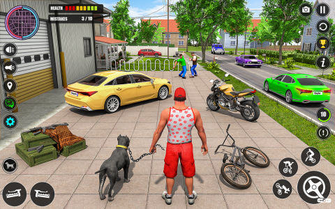 اسکرین شات برنامه Open World Gangster Games 2024 1