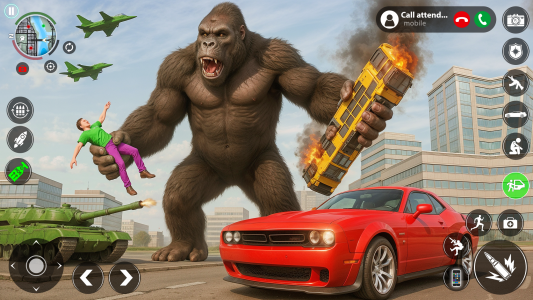 اسکرین شات 4 برنامه Monster Hunter 3D City Attack