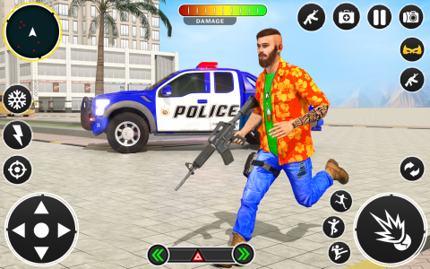 اسکرین شات برنامه Open World Gangster Games 2024 7