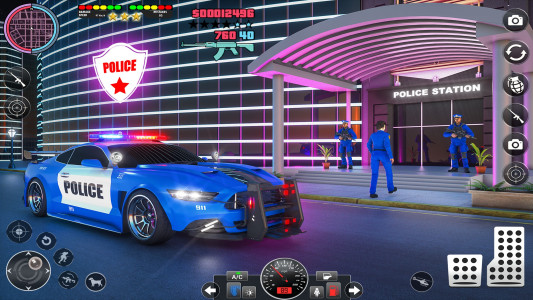 اسکرین شات 3 برنامه Police Chase Police Simulator