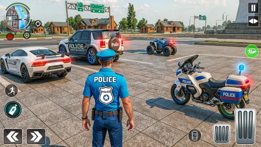 اسکرین شات 2 برنامه Police Chase Police Simulator