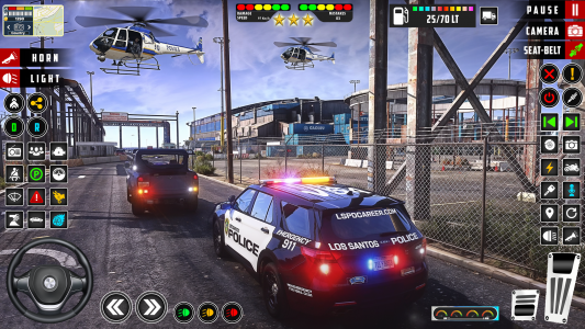 اسکرین شات 6 برنامه Police Chase Police Simulator
