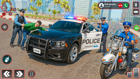 اسکرین شات 1 برنامه Police Chase Police Simulator