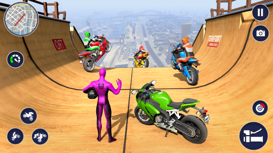 اسکرین شات 1 بازی Bike Stunt Games 3D Bike Games