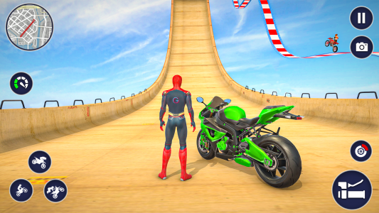 اسکرین شات بازی Bike Stunt Games 3D Bike Games 4