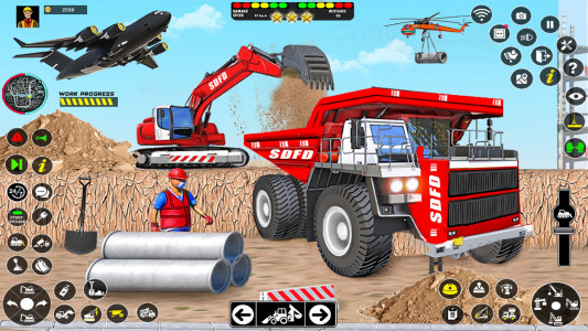 اسکرین شات 6 برنامه City Construction: Snow Games