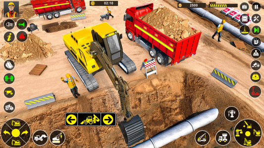 اسکرین شات 5 برنامه City Construction: Snow Games