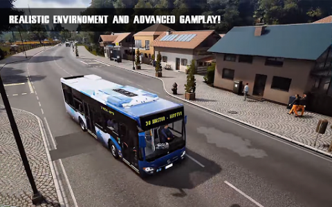 اسکرین شات بازی Coach Driver Hill Bus Simulator 3D 6