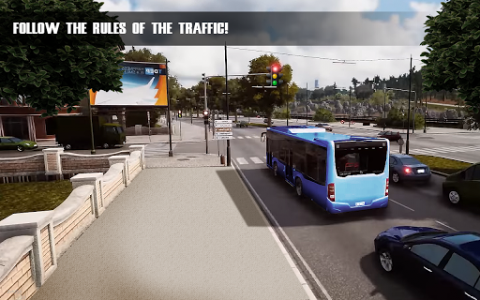 اسکرین شات بازی Coach Driver Hill Bus Simulator 3D 1