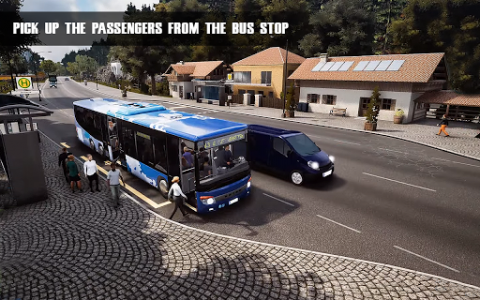 اسکرین شات بازی Coach Driver Hill Bus Simulator 3D 4