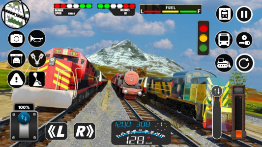 اسکرین شات بازی City Train Driver Simulator 3D 3