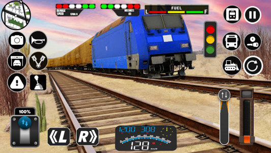 اسکرین شات بازی City Train Driver Simulator 3D 2