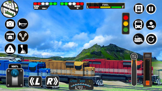 اسکرین شات بازی City Train Driver Simulator 3D 5