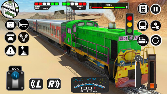 اسکرین شات بازی City Train Driver Simulator 3D 4