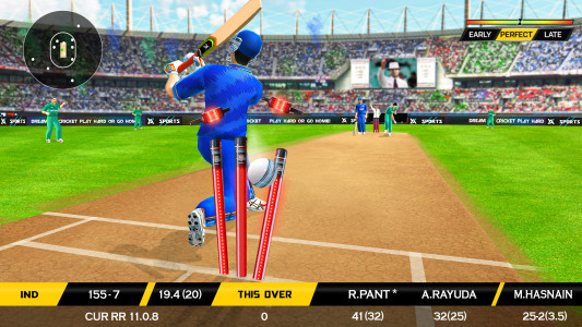 اسکرین شات بازی Real T20 Cricket Games 2023 1