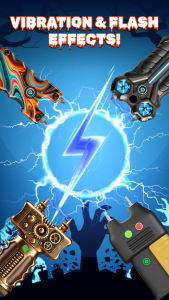 اسکرین شات 4 برنامه Electric Stun Gun Simulator