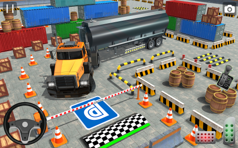 اسکرین شات 5 بازی Real Euro Truck Parking Games