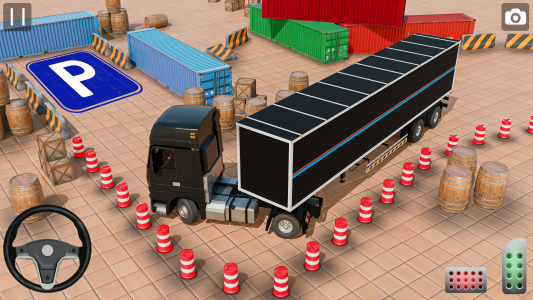 اسکرین شات 1 بازی Real Euro Truck Parking Games