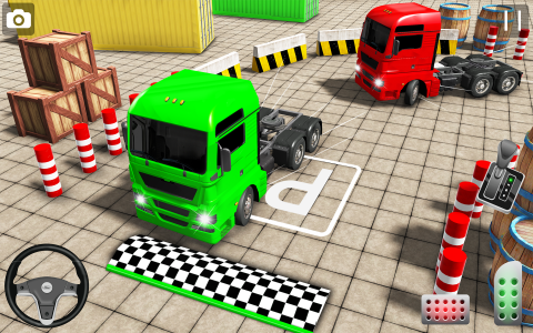 اسکرین شات 3 بازی Real Euro Truck Parking Games