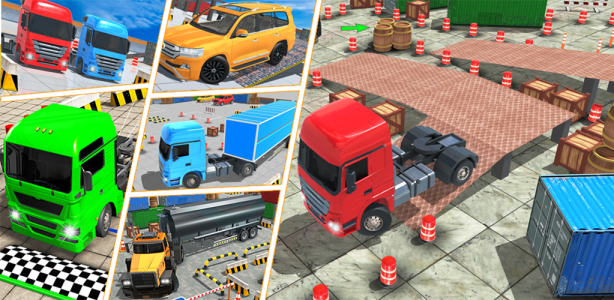 اسکرین شات 8 بازی Real Euro Truck Parking Games