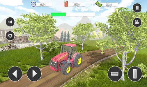 اسکرین شات بازی Farming Tractor Simulator Real 4
