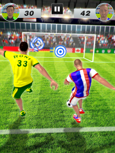 اسکرین شات بازی Real Football Soccer Strike 3D 2