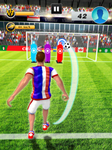اسکرین شات بازی Real Football Soccer Strike 3D 4