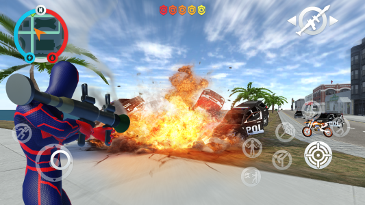 اسکرین شات 2 بازی Gangster City: Hero vs Monster