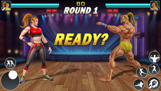اسکرین شات 4 بازی Real Fighting Games: GYM Fight