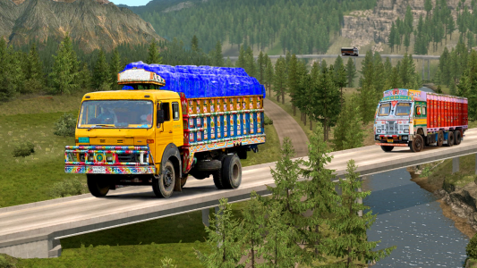 اسکرین شات بازی Real Indian Cargo Truck Simulator 2020: Offroad 3D 2