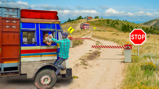 اسکرین شات بازی Real Indian Cargo Truck Simulator 2020: Offroad 3D 3