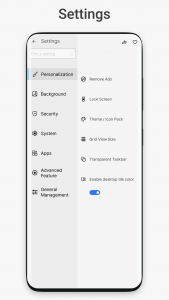 اسکرین شات 6 برنامه Win 11 Launcher