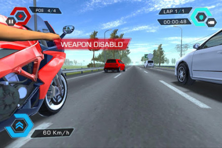 اسکرین شات بازی Racing Moto City Speed Car 7