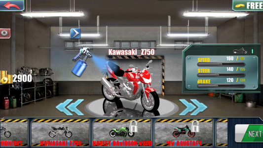 اسکرین شات بازی Real Moto Rider Racing 3