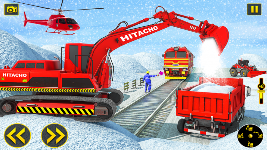 اسکرین شات برنامه Grand Snow Excavator Simulator 7