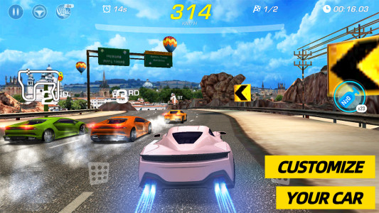 اسکرین شات بازی Real Speed Car - Racing 3D 1
