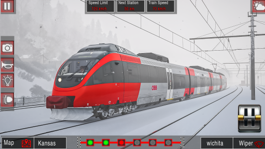 اسکرین شات 5 بازی Railroad Train Simulator