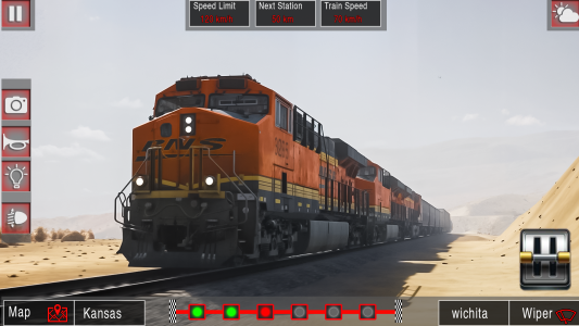 اسکرین شات 8 بازی Railroad Train Simulator