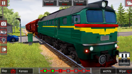 اسکرین شات بازی Real Train Simulator 3D Game 5
