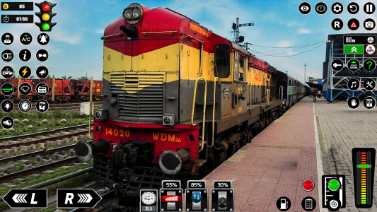 اسکرین شات بازی Real Train Simulator 3D Game 3