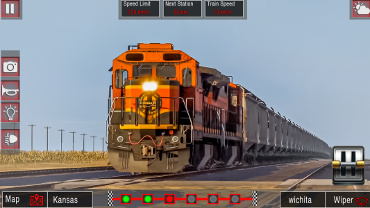 اسکرین شات 1 بازی Railroad Train Simulator