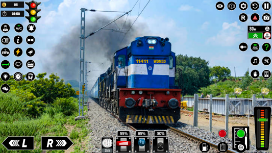 اسکرین شات بازی Real Train Simulator 3D Game 2