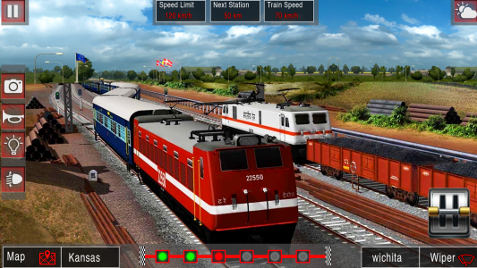 اسکرین شات بازی Real Train Simulator 3D Game 4