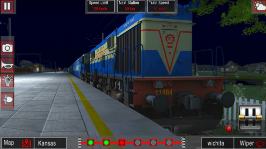 اسکرین شات بازی Real Train Simulator 3D Game 2