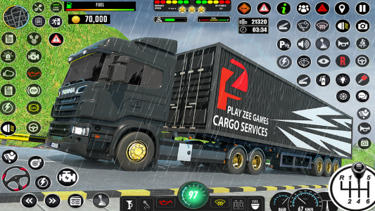 اسکرین شات برنامه Crazy Car Transport Truck Game 5