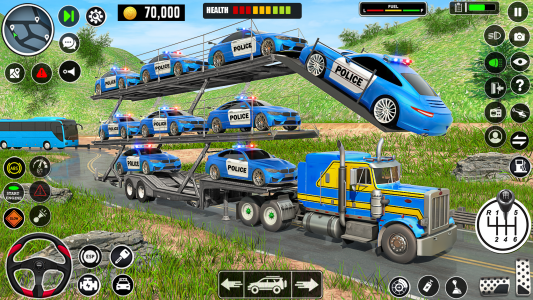 اسکرین شات برنامه Crazy Car Transport Truck Game 2