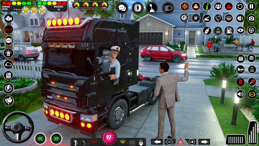 اسکرین شات برنامه Crazy Car Transport Truck Game 3